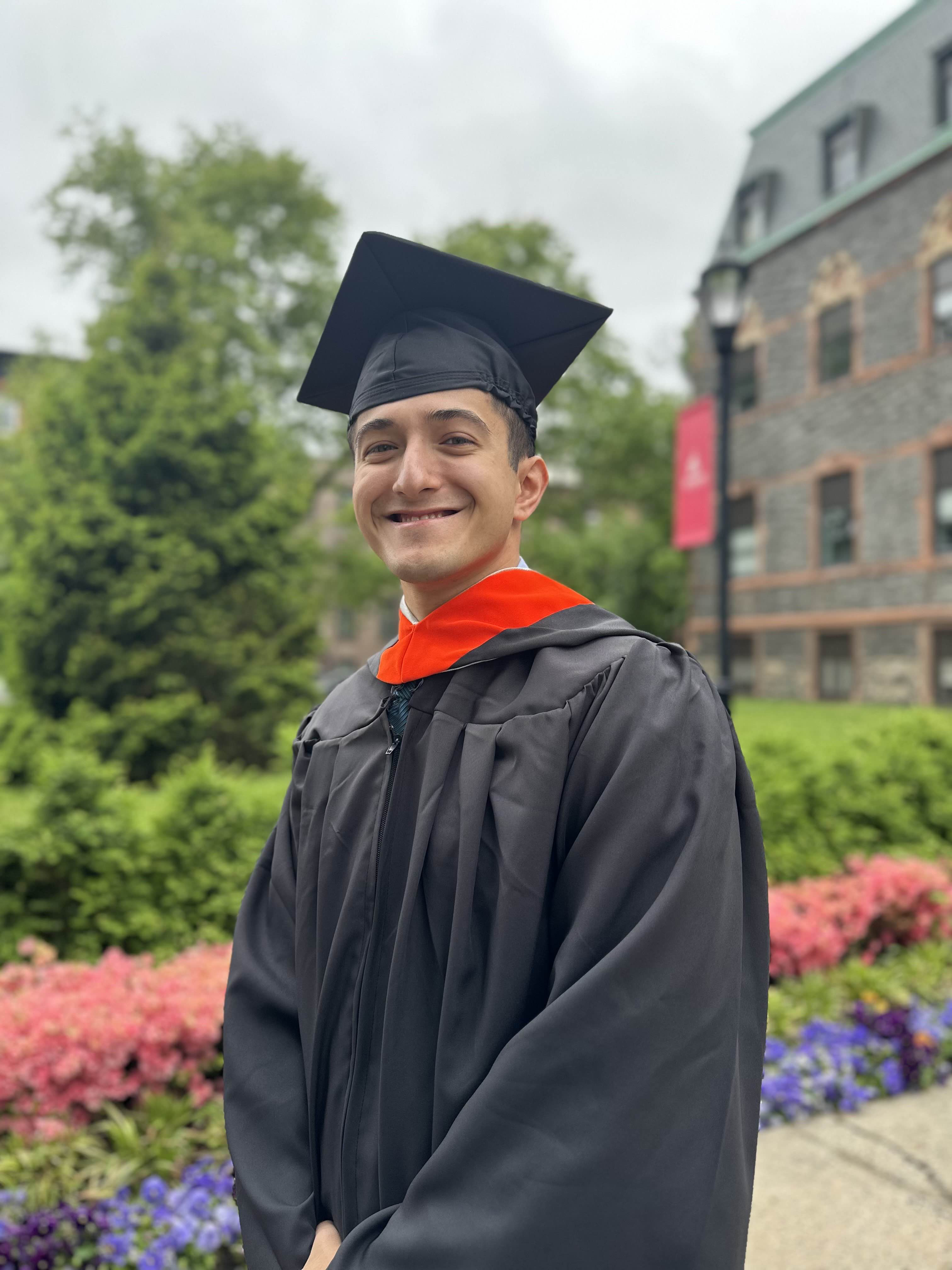 Graduation portrait